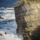 Ivan Daly Loop Head seascape cliffs painting oil on canvas Irish art Wild Atlantic Way striking art