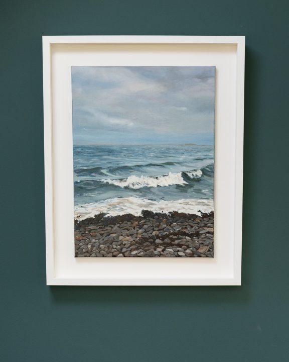 Cappa Co Clare seascape D Irish artist