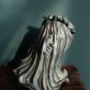 Advil Vezir sculpture bronze woman lady face