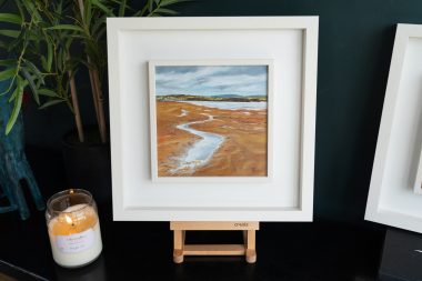 Mary Roberts Irish art oil on canvas framed original work Lahinch Kilbaha Gallery WAW Ireland