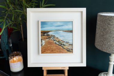 Mary Roberts Irish art oil on canvas framed original work Lahinch Kilbaha Gallery WAW Ireland