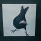 The Joker Raven, crow by Kaye Maahs for Kilbaha Gallery Irelands contemporary art gallery