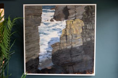 Ivan Daly seascape oil painting by Ivan Daly for Kilbaha Gallery Irish art online original work Kilbaha Gallery Wild Atlantic Way