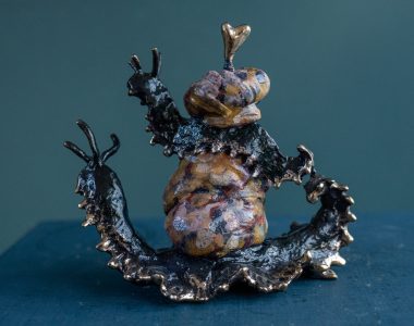Arturas - Lithuanian Sculptor Arturas Karabanovas alluring and interesting pieces of sculpture Irish art original sculpture bronze interiors underwater sea creatures and interesting figures