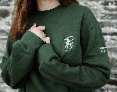 Breaking the Mould clothing range from Kilbaha Gallery Irsh art Irish gift cotton knitwear Ireland Irish gift