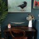 Sallyann Beirne contemporary artist oil on canvas striking artwork Irish art gift paintings cow birds crows magpies nature environment kilbaha gallery Irish interiors contemporary homes