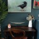 Sallyann Beirne contemporary artist oil on canvas striking artwork Irish art gift paintings cow birds crows magpies nature environment kilbaha gallery Irish interiors contemporary homes