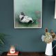 Sallyann Beirne contemporary artist oil on canvas striking artwork Irish art gift paintings cow birds crows magpies nature environment kilbaha gallery Irish interiors contemporary homes