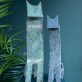 Seamus Connolly Irish art sculpture sculptor Ireland bronze cat original art stylised Irish gift contemporary art interiors