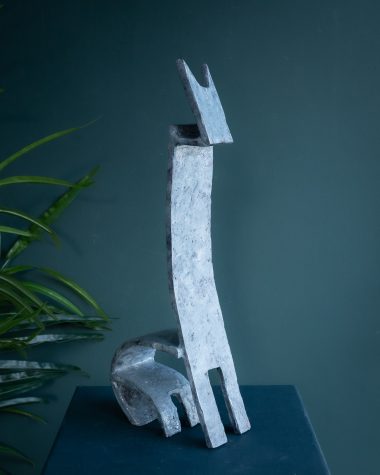 Seamus Connolly Irish art sculpture sculptor Ireland original art cat stylised Irish gift contemporary art interiors