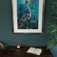 Danny Vincent Smith Heron Acrylics Framed Irish Art Painting Interiors