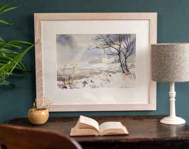 Phill Brennan Kilbaha Gallery Irish Art and Interiors Quinn Abbey Clare original watercolour painting gift interiors art ireland