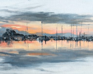 Oil painting West Clare artist 'D' Kilbaha Gallery Irish art Painting fine art oils Irish gift Ireland interior design WAW prints