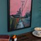 Delaney Davis Pink Sky Irish Art Interiors oil painting original work artist Irish interiors