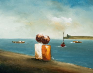 Padraig McCaul original oil painting oil on canvas contemporary art Irish gift wild atlantic way beautiful interiors house home office design decor gift