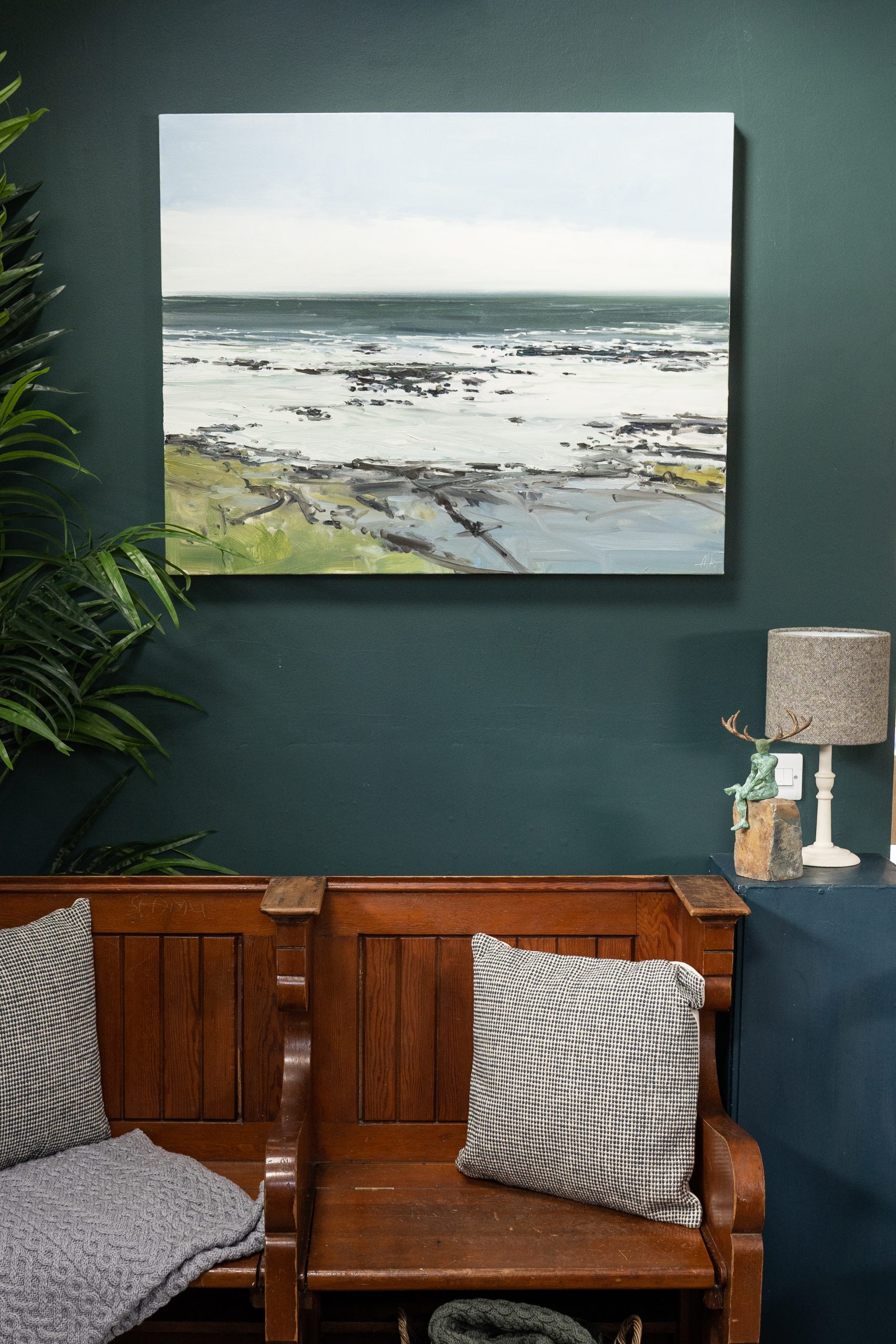 Kaye Maahs original oil painting oil on canvas contemporary art Irish gift wild atlantic way beautiful interiors house home office design decor gift