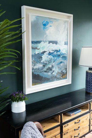 Valerie Corbett for Kilbaha Gallery Original Irish art seascape