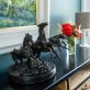Siobhan Bulfin, bronze horses, galloping horses, race horses, Irish Horse Racing, Horse Racing Ireland, Horse Sculpture, Equestrian Art, Kilbaha Gallery, Ireland, Original Irish art, Irish Interiors, Interiors Ireland