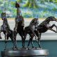 Siobhan Bulfin, bronze horses, galloping horses, race horses, Irish Horse Racing, Horse Racing Ireland, Horse Sculpture, Equestrian Art, Kilbaha Gallery, Ireland, Original Irish art, Irish Interiors, Interiors Ireland