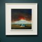 Padraig McCaul landscape oil on canvas rural road warm palette small cottage beautiful original work framed Irish art Interiors Kilbaha Gallery