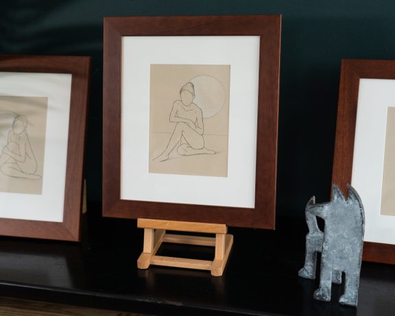 Adam Pomeroy Life Drawings female form studies original art original sketches drawings Irish art Kilbaha Gallery