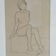 Adam Pomeroy Life Drawings female form studies original art original sketches drawings Irish art Kilbaha Gallery