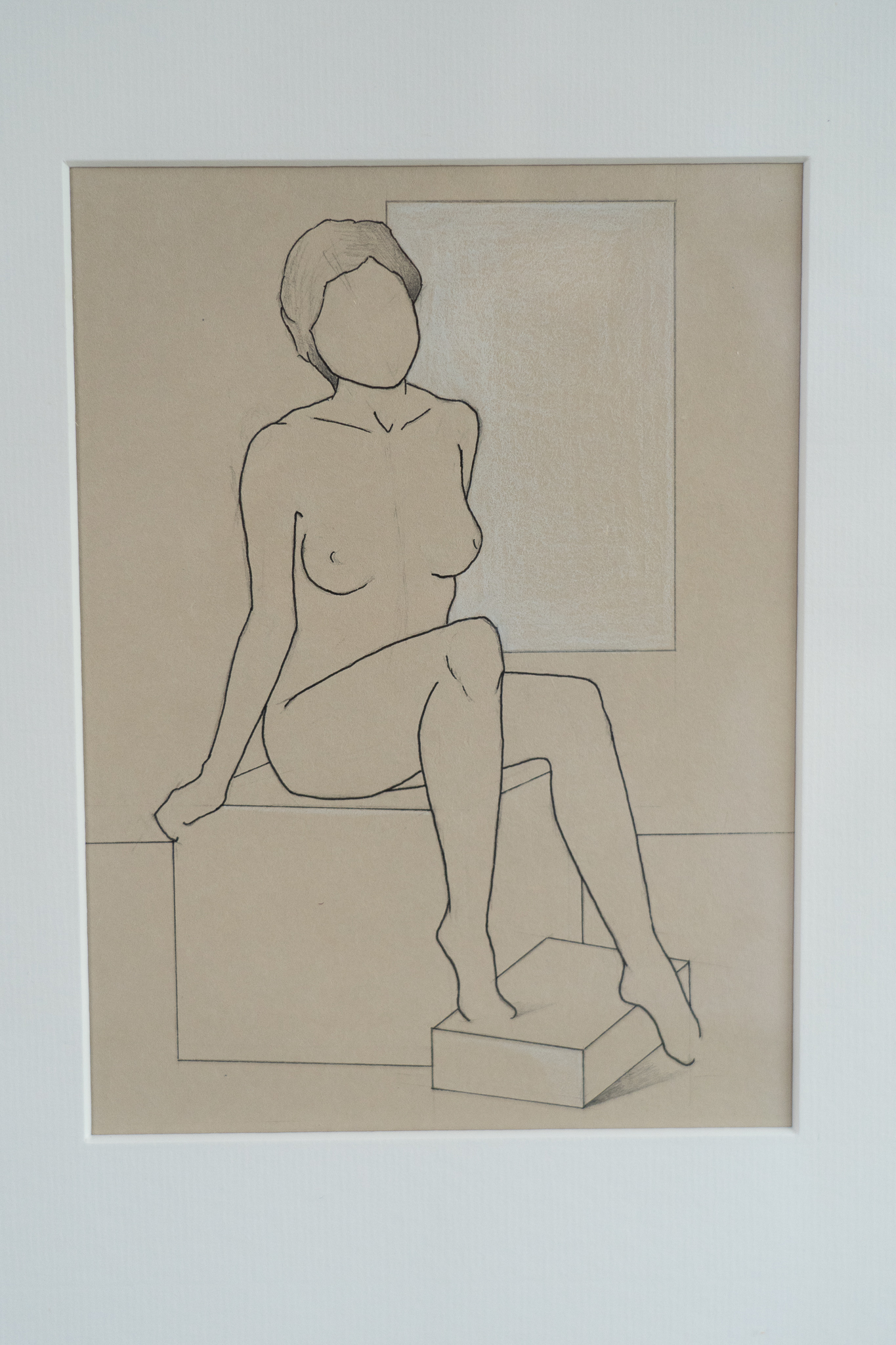 Adam Pomeroy Life Drawings female form studies original art original sketches drawings Irish art Kilbaha Gallery