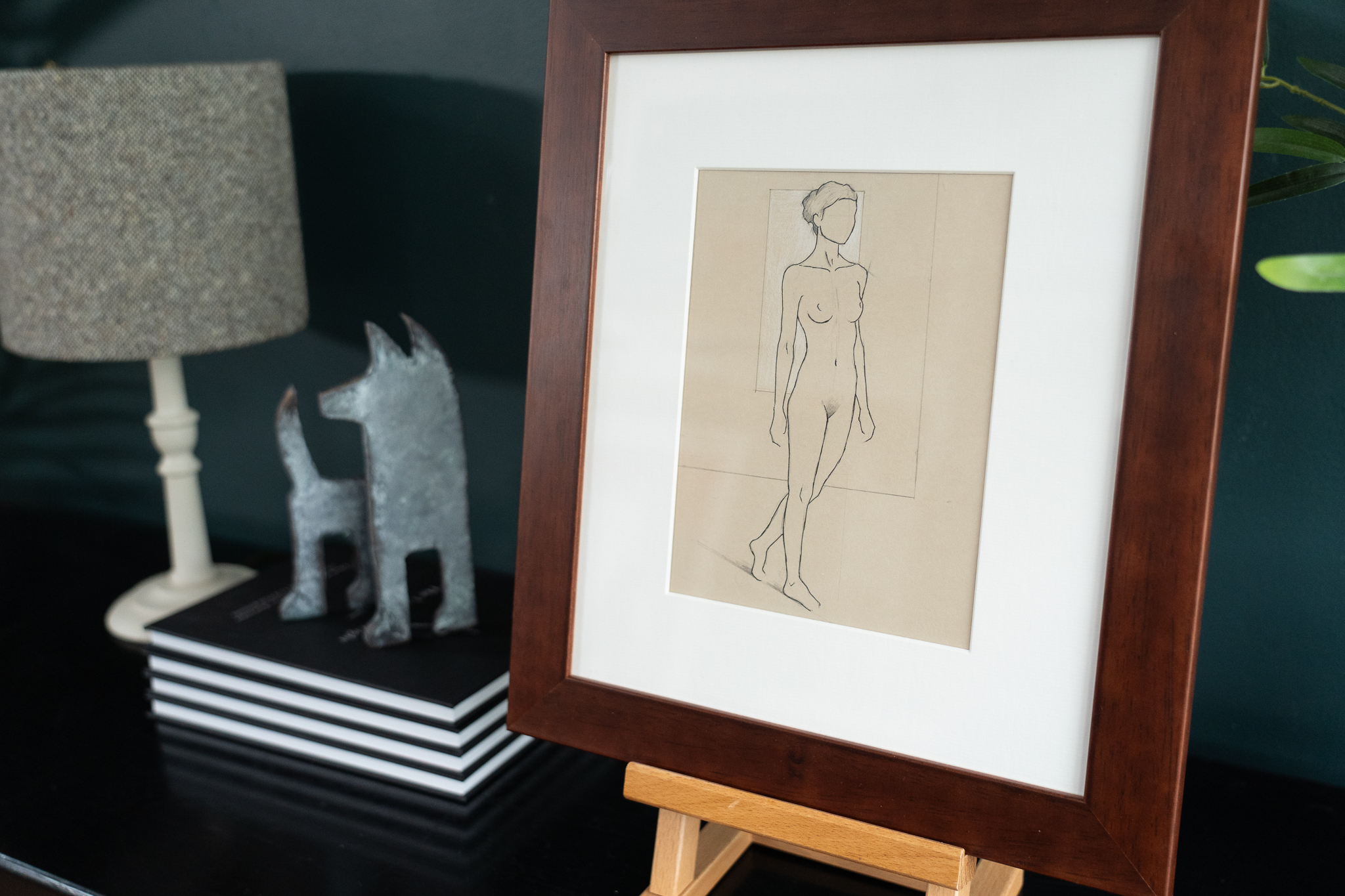 Adam Pomeroy Life Drawings female form studies original art original sketches drawings Irish art Kilbaha Gallery