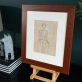 Adam Pomeroy Life Drawings female form studies original art original sketches drawings Irish art Kilbaha Gallery