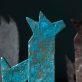 Seamus Connolly sculptor bronze statues bronze dogs stylised animals beautiful original Irish art patina beautiful pieces contemporary art Ireland Kilbaha Gallery gift