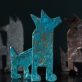 Seamus Connolly sculptor bronze statues bronze dogs stylised animals beautiful original Irish art patina beautiful pieces contemporary art Ireland Kilbaha Gallery gift