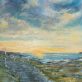 Claire McMahon Irish art original Irish painting Wild Atlantic Way Loop Head oils on canvas gorgeous work sunset kilkee Ireland Kilbaha Gallery Interiors Gift