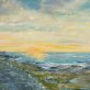 Claire McMahon Irish art original Irish painting Wild Atlantic Way Loop Head oils on canvas gorgeous work sunset kilkee Ireland Kilbaha Gallery Interiors Gift