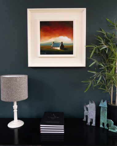 Padraig McCaul Kilbaha Gallery original Irish art Original Irish art oil painting cottage West of Ireland Irish interiors decor gift fine art house warming Kilbaha Gallery