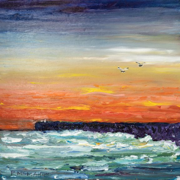 Paul McMahon Kilbaha Gallery Ireland Original Irish art oil paintings landscape seascapes Irish skies West Coast of Ireland beautiful scenery oils Kilbaha Gallery Interiors art and interiors gift