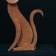 Cat Bronze Seamus Connolly tan brown Ireland Bronze statue bronze foundry Irish art original Irish contemporary art Kilbaha Gallery Seamus Connolly Ireland contemporary art Interiors