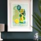 Diana Marshall Half on the Top still life fine art oil painting lemons killner jar kitchen dining room beautiful glass art painting striking work Irish interiors stunning kilbaha galllery packed full