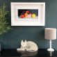 Diana Marshall Ireland contemporary art fine art still life beautiful oil painting fruit true to life realism stainless steel interiors dining space Kilbaha Gallery