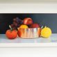 Diana Marshall Ireland contemporary art fine art still life beautiful oil painting fruit true to life realism stainless steel interiors dining space Kilbaha Gallery