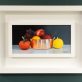 Diana Marshall Ireland contemporary art fine art still life beautiful oil painting fruit true to life realism stainless steel interiors dining space Kilbaha Gallery