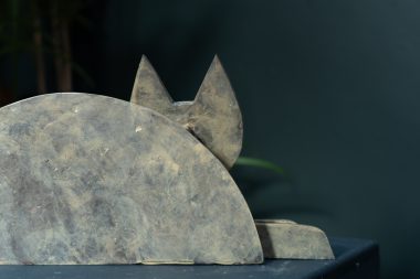 Seamus Connolly Bronze Cat Animal sculpture Irish Art bronze sculpture Ireland original Irish art Bronze Foundry patina Irish Interiors Art and Interiors contemporary Irish art Foundry