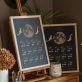 Kerry Eugenie Prendiville hand illustrated lunar calendars Kilbaha Gallery Ireland contemporary art Interiors