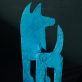 Seamus Connolly bronze dogs Ireland bronze foundry sculpture original Irish art contemporary art Interiors Kilbaha Gallery Ireland