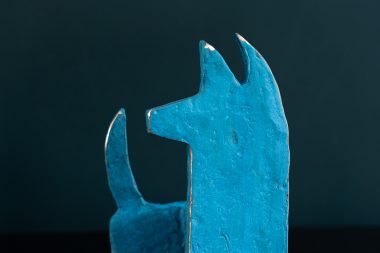 Seamus Connolly bronze dogs Ireland bronze foundry sculpture original Irish art contemporary art Interiors Kilbaha Gallery Ireland