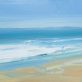 Kaye Maahs Fanore WAW beach strand seascape original oil painting collectable oils on canvas framed beautiful wildflower collectable original piece Ireland Irish gift Kilbaha Gallery