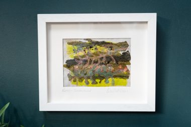 Kim Thittichai mixed media textile art Ireland original art seaweed art and interiors kilbaha gallery