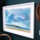 Claire McMahon Wes End Kilkee Ireland oil on canvas striking skyscape Irish Interiors beautiful painting Kilkee Co Clare Loop Head WAW