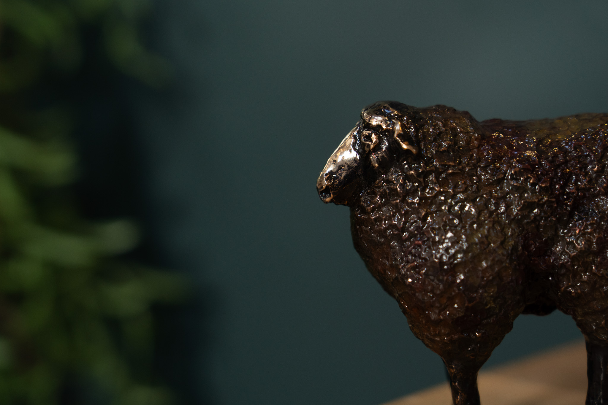 Bronze Sheep IV By Arturas For Kilbaha Gallery