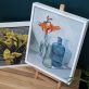 Oonagh O Toole contemporary Irish artist Oil on canvas framed original Irish contemporary art native wild flowers daffodils beautiful paintings Irish Interiors collectable work