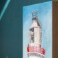 Loop Head Lighthouse Great Lighthouses of Ireland Peninsula Ireland the artist signing their work as D oil on canvas painting lighthouse original Irish art wild atlantic way ireland